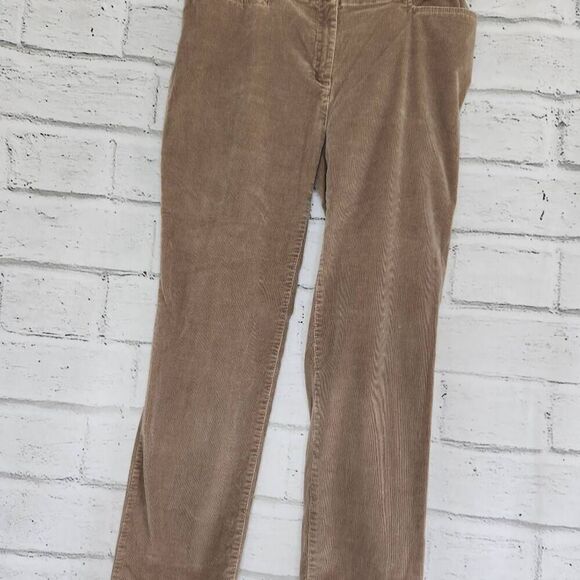 J Jill Corduroy Pants Brown Womens Size 10 Mid Rise Straight Leg Stretch - Picture 3 of 11